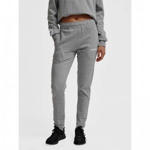 Hummel Elemental Tapered Byxor Dam Grå | 583447-579