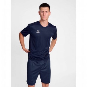 Hummel Essential S/S Jersey Herr Marinblå | 126148-042