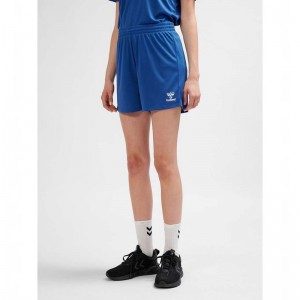 Hummel Essential Shorts Dam Blå | 931043-774