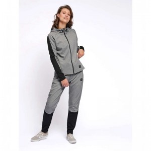 Hummel Essi Zip Hoodie Dam Grå | 479967-013