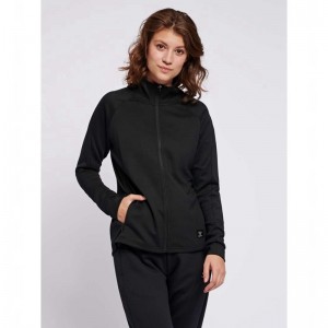 Hummel Essi Zip Jackor Dam Svarta | 749212-406
