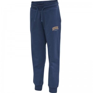 Hummel Fast Byxor Barn Marinblå | 832536-828