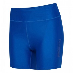 Hummel Fast Mid Waist Tight Sneakers Dam Blå | 306742-065