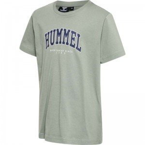 Hummel Fast S/S T-shirt Barn Grå | 824154-920