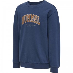 Hummel Fast Tröjor Barn Marinblå | 428449-291