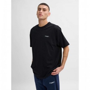 Hummel Felix Loose T-shirt Herr Svarta | 505149-162