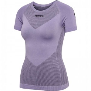 Hummel First Seamless S/S W Jersey Dam Lavendel | 463049-023