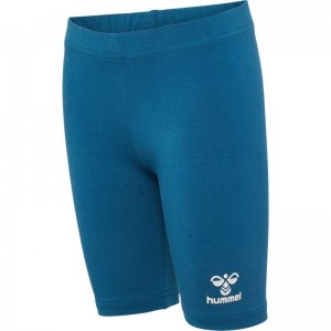 Hummel Flowy Shorts Barn Blå | 265785-602