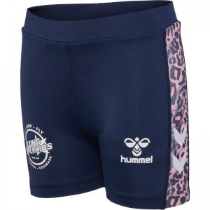Hummel Fsk Joy Tight Shorts Barn Svarta | 400516-472