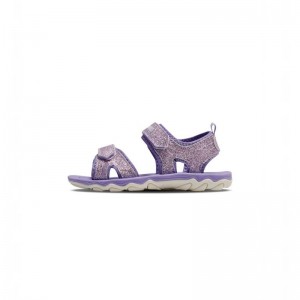 Hummel Glitter Jr Hoodie Barn Lila | 325187-655