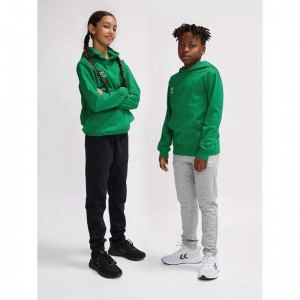 Hummel Go 2.0 Hoodie Barn Gröna | 778210-602