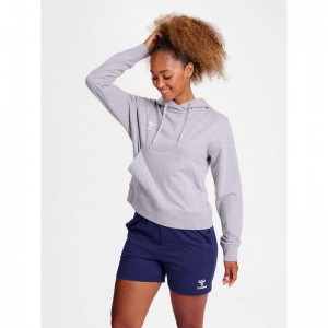 Hummel Go 2.0 Hoodie Dam Grå | 656023-528