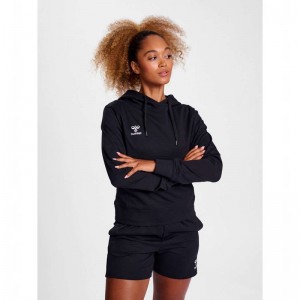 Hummel Go 2.0 Hoodie Dam Svarta | 470042-507