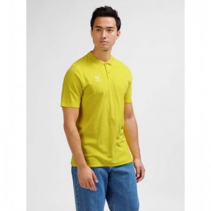 Hummel Go 2.0 Piketröja Herr Gula | 273915-850