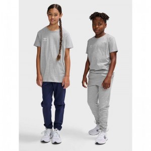 Hummel Go 2.0 S/S T-shirt Barn Grå | 907088-638