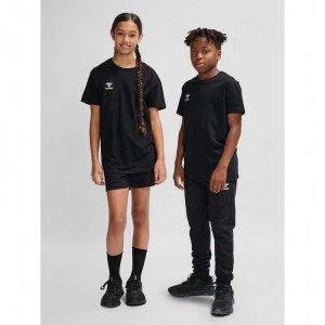 Hummel Go 2.0 S/S T-shirt Barn Svarta | 423394-316