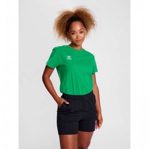 Hummel Go 2.0 S/S T-shirt Dam Gröna | 306038-322
