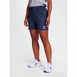 Hummel Go 2.0 Sweat Shorts Dam Marinblå | 869173-987