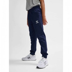 Hummel Go 2.0 Träningsbyxor Barn Marinblå | 324781-534