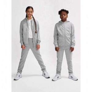 Hummel Go 2.0 Zip Hoodie Barn Grå | 564498-056
