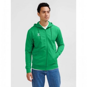 Hummel Go 2.0 Zip Hoodie Herr Gröna | 096384-135