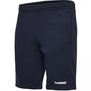 Hummel Go Cotton Bermuda Shorts Dam Marinblå | 253688-285