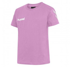 Hummel Go Cotton S/S T-shirt Barn Lavendel | 439121-736