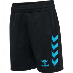 Hummel Graphic Universe Shorts Barn Svarta | 187081-377