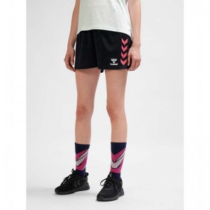 Hummel Graphic Universe Shorts Dam Svarta | 393268-351