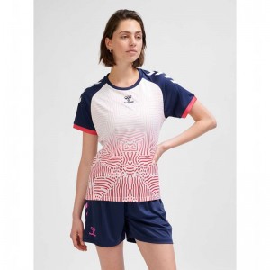 Hummel Graphic Universe Ss Jersey Dam Rosa | 987152-013