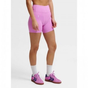 Hummel Hiit Impact Hw Short Strumpbyxor Dam Rosa | 247590-625