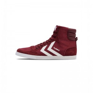 Hummel Hummel Slimmer Stadil High Sneakers Herr Röda | 904805-817