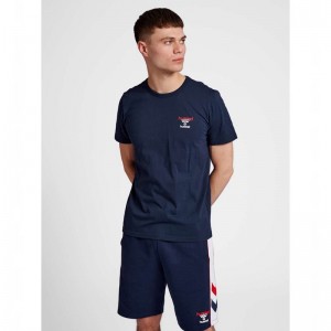 Hummel Ic Dayton Hoodie Herr Marinblå | 368815-943
