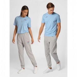 Hummel Ic Marty T-shirt Herr Blå | 619644-422
