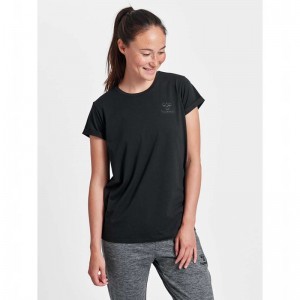 Hummel Isobella S/S T-shirt Dam Svarta | 927777-916