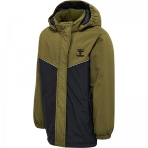 Hummel Josse Jackor Barn Olivgröna | 090647-484