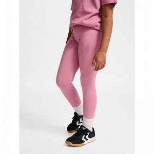 Hummel Jr Base Strumpbyxor Barn Rosa | 261726-566