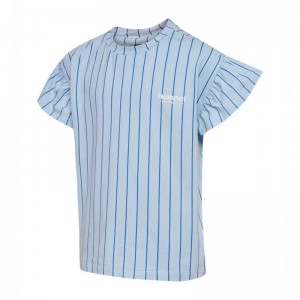 Hummel Kasandra S/S T-shirt Barn Blå | 034107-004