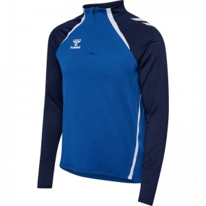Hummel Lead 2.0 Half Zip T-shirt Dam Blå | 200153-254