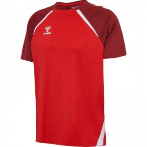 Hummel Lead 2.0 S/S Jersey Herr Röda | 932572-405