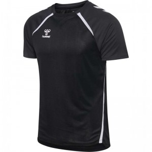 Hummel Lead 2.0 S/S Jersey Herr Svarta | 636369-697