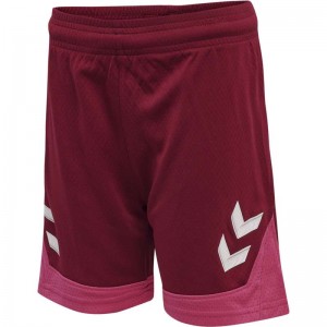 Hummel Lead Poly Shorts Barn Röda | 249593-916