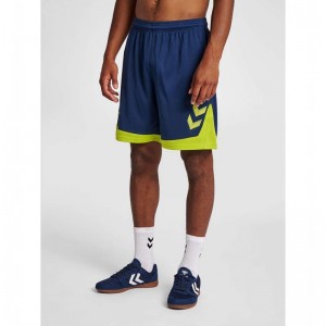 Hummel Lead Poly Shorts Herr Marinblå | 028999-256