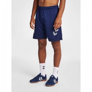 Hummel Lead Poly Shorts Herr Marinblå | 610759-315