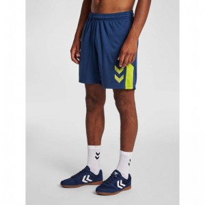 Hummel Lead Trainer Shorts Herr Marinblå | 644154-976