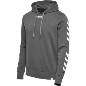 Hummel Legacy Hoodie Herr Grå | 535128-170