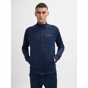 Hummel Legacy Sune Poly Zip Jackor Herr Marinblå | 275900-148