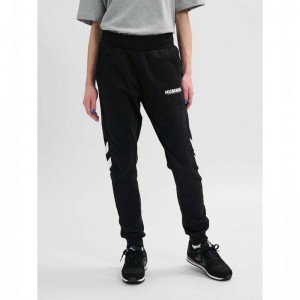Hummel Legacy Tapered Byxor Dam Svarta | 100509-173
