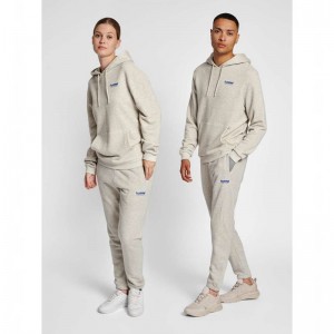 Hummel Lgc Austin Regular Hoodie Herr Beige | 629884-407