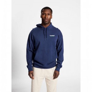 Hummel Lgc Nate Hoodie Herr Marinblå | 255833-766